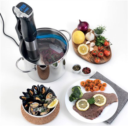 Ariete 180 Aparato Cocción Al Vacío Sous Vide Baja Temperatura Facilidad Sabor Color Consistencia Conservación Larga Ariete 180 Aparato Cocción Al Vacío Sous Vide Baja Temperatura Facilidad Sabor Color Consistencia Conservación Larga
