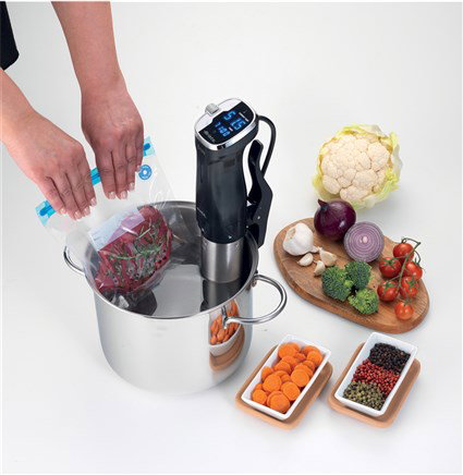 Ariete 180 Aparato Cocción Al Vacío Sous Vide Baja Temperatura Facilidad Sabor Color Consistencia Conservación Larga Ariete 180 Aparato Cocción Al Vacío Sous Vide Baja Temperatura Facilidad Sabor Color Consistencia Conservación Larga