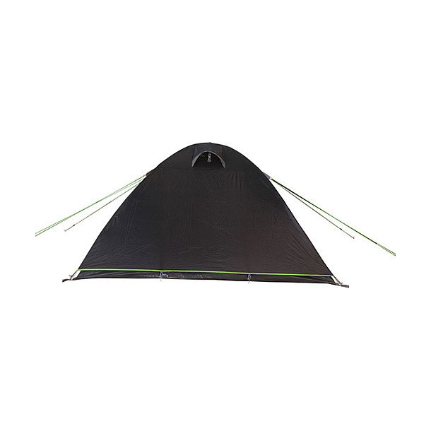 High Peak Mesos 4P Tienda de Campaña Cúpula para 4 Personas con Ventilación, Verde y Gris - Con Vestíbulo o Túnel