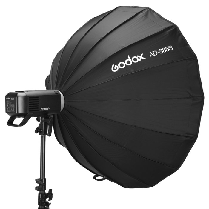 Godox AD-S85S Softbox Parabólica Plateada para AD400Pro