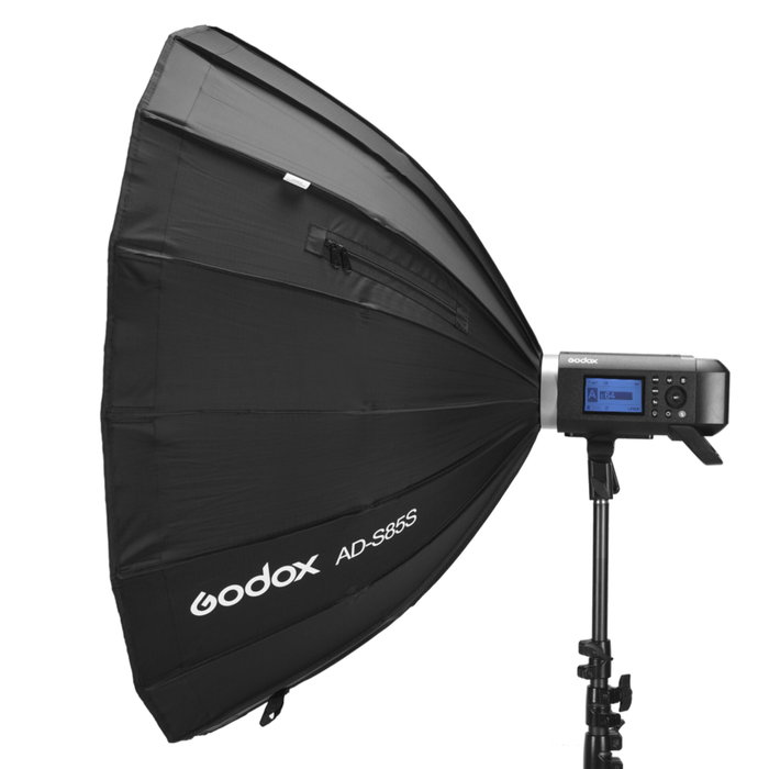 Godox AD-S85S Softbox Parabólica Plateada para AD400Pro