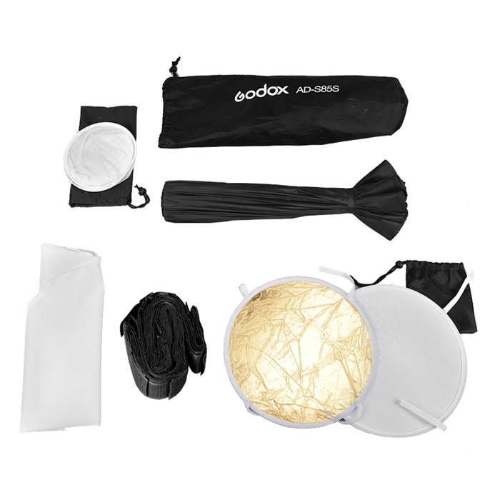 Godox AD-S85S Softbox Parabólica Plateada para AD400Pro
