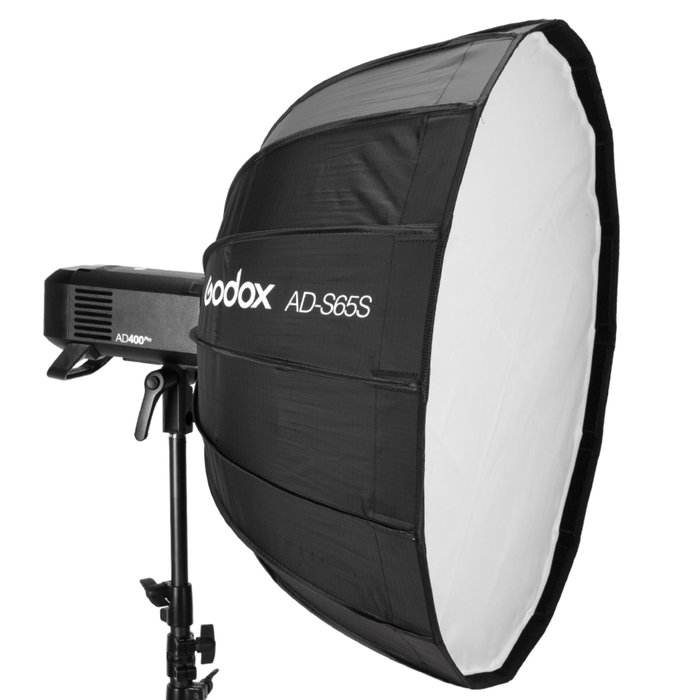 Godox AD-S85S Softbox Parabólica Plateada para AD400Pro