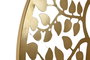 DKD Home Decor Decoración de Pared LED de Metal Buda (Pack de 2)