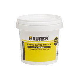MAURER Edil Masilla Plástica Blanca (Tarrina 0,5 kg)