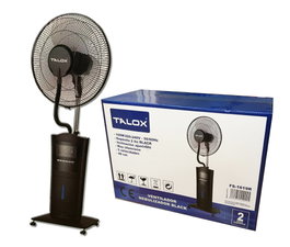 TALOX Ventilador Nebulizador FS-1619R 40cm 100W 2L