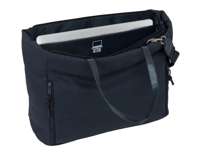 Safta Bolso con bolsillo para portátil 14,1'' Negro Safta Basics