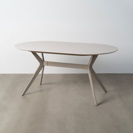 Mesa Comedor Gris Dm 160 X 90 X 76 cm