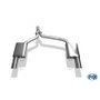 Fox Audi A5 8T Coupe S-Line Silencioso Trasero Derecha-Izquierda Single F FXAU120593-113, homologación ECE, para motor 2.0 TFSI desde 2007