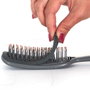 Cosmetic Club Cepillo Pelo Fácil de Limpiar Desenredante y Antinudos ABS TPU Nailon 23.5x6.4 cm