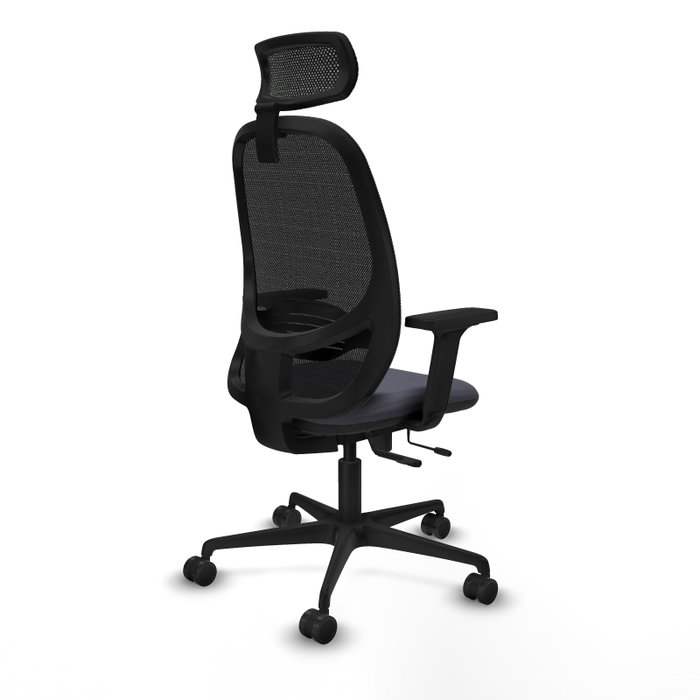 PIQUERAS Y CRESPO Silla de oficina Cilanco con mecanismo Sincro/Traslack Gris oscuro y Negro PIQUERAS Y CRESPO Silla de oficina Cilanco con mecanismo Sincro/Traslack Gris oscuro y Negro