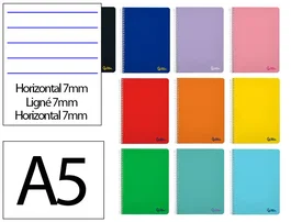 Liderpapel Cuaderno Espiral Micro Smart A5 Tapa Blanda
