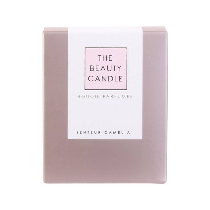 Home Deco Factory Vela Perfumada Beauty Candle Vidrio Iridescente Aromas Surtidos Cera 140g 25h 6.8x8.3cm