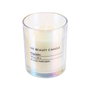 Home Deco Factory Vela Perfumada Beauty Candle Vidrio Iridescente Aromas Surtidos Cera 140g 25h 6.8x8.3cm