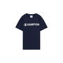 Camiseta de Manga Corta Infantil Champion Graphic Shop Azul marino L