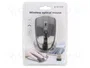 Gembird MUSW-4B-04 Ratón Óptico Inalámbrico 1600 DPI Negro