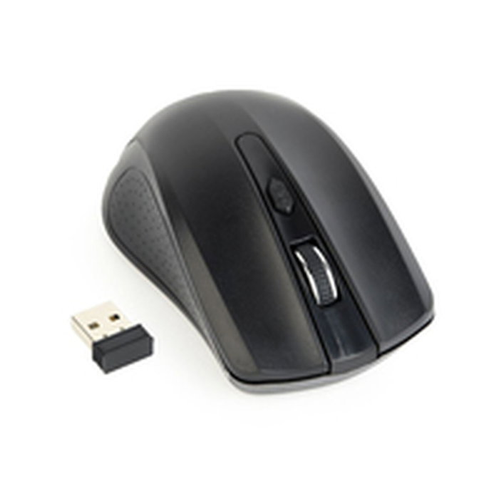 GEMBIRD MUSW-4B-04 Ratón Óptico Inalámbrico Ambidextro 1600 DPI Negro GEMBIRD MUSW-4B-04 Ratón Óptico Inalámbrico Ambidextro 1600 DPI Negro