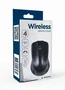 Gembird MUSW-4B-04 Ratón Óptico Inalámbrico 1600 DPI Negro