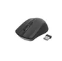Gembird MUSW-4B-04 Ratón Óptico Inalámbrico Ambidextro para Oficina, 4 Botones, 1600 DPI, Negro, RF 2.4GHz con Nanorreceptor USB