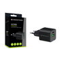 Conceptronic Althea15B Cargador de Pared USB 20 W Negro - Cargador Rápido Universal con 2 Puertos