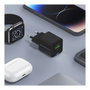 Conceptronic ALTHEA15B Cargador GaN de 20W con 2 Puertos (USB-C y USB-A)