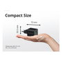Conceptronic ALTHEA15B Cargador GaN de 20W con 2 Puertos (USB-C y USB-A)