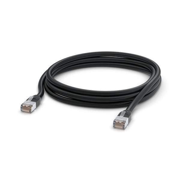 Ubiquiti Cable de Red Exterior Patch Cat5e STP 3 Metros - Blindado, Impermeable, para Entornos Duros con Conectores RJ45 Ubiquiti Cable de Red Exterior Patch Cat5e STP 3 Metros - Blindado, Impermeable, para Entornos Duros con Conectores RJ45