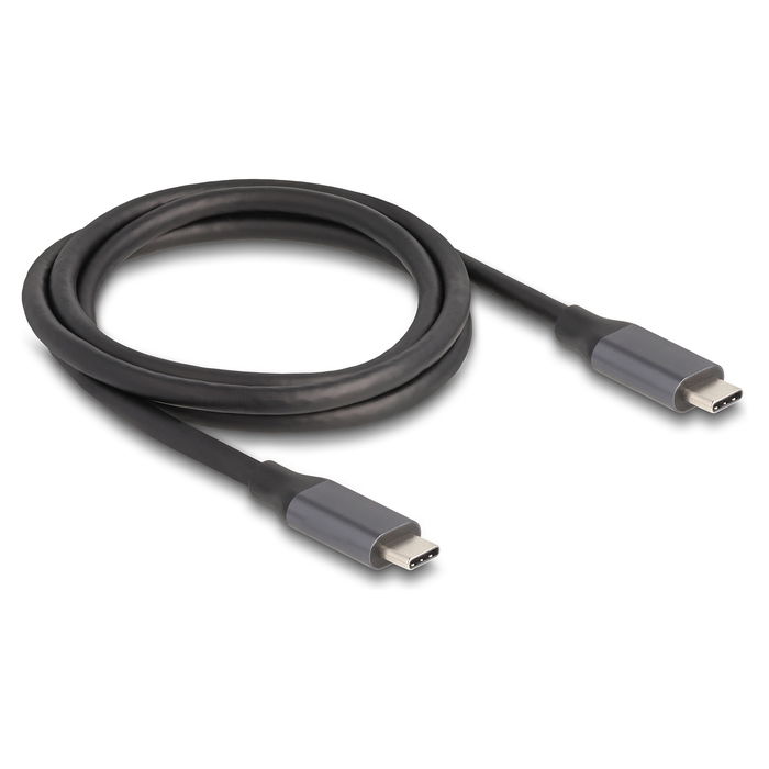 DeLOCK Estación de Acoplamiento USB-C 4K, 2x HDMI, 7 Puertos, LAN Gigabit, Carga PD 85W - USB-C Docking Station para Windows, Mac, Linux, Android