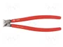 WIHA Alicates angulares para anillos elásticos exteriores 85-140mm