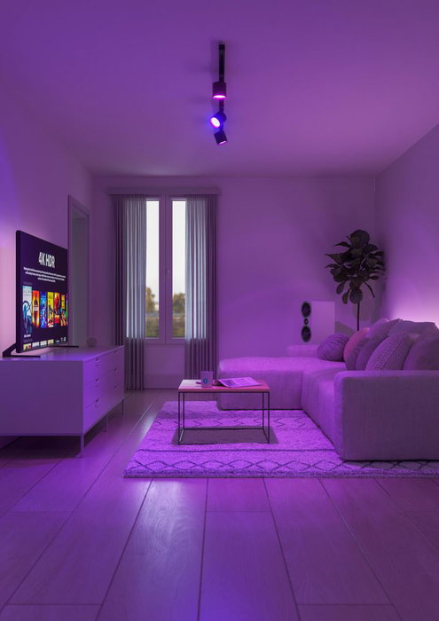 Nanoleaf Essentials Smart Bombilla LED GU10 con Matter y Thread, Pack de 3 Unidades
