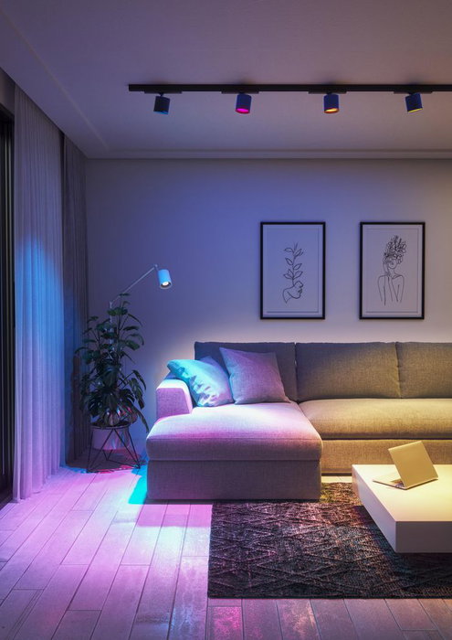 Nanoleaf Essentials Smart Bombilla LED GU10 con Matter y Thread, Pack de 3 Unidades
