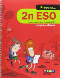 TEXT EDUCACIO, Quadern Prepara Llengua Catalana 2N ESO - VV.AA.