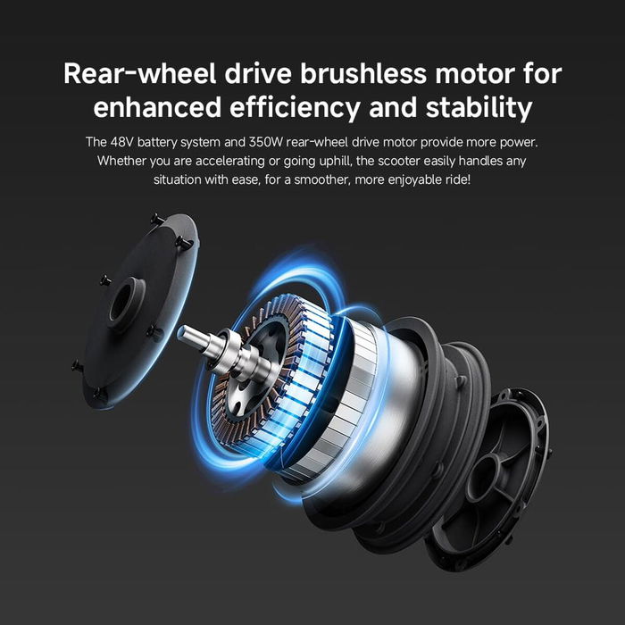 Patinete Eléctrico Xiaomi 5 GL Negro 350 W