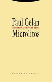 Microlitos, Paul Celan - TROTTA EDITORIAL