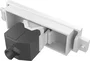 Vision TC3 RJ45/KS - Conector RJ-45 Hembra Cat 6a Blanco para Toma de Corriente, 1 Pieza, Contacto en Oro