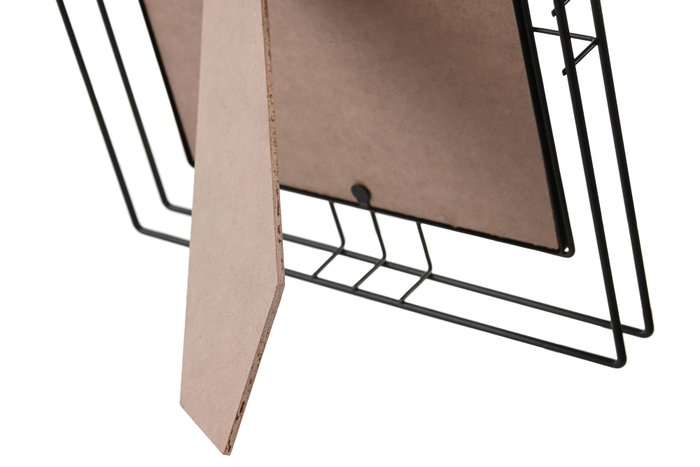 DKD Home Decor Marco de Fotos de Metal y Cristal Negro 20x25 cm DKD Home Decor Marco de Fotos de Metal y Cristal Negro 20x25 cm