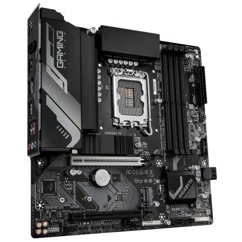 Gigabyte B760M GAMING X WF6E Placa Base, Intel B760, Socket 1700, DDR5, Wi-Fi 6E, Bluetooth 5.3, Micro ATX