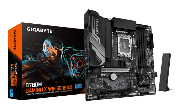 Gigabyte B760M GAMING X WF6E GEN5 DDR5 Micro ATX LGA 1700