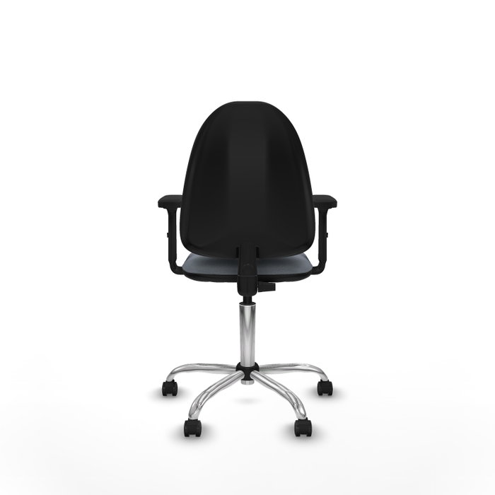 PIQUERAS Y CRESPO Silla de oficina Aýna Gris con Brazos 2D PIQUERAS Y CRESPO Silla de oficina Aýna Gris con Brazos 2D