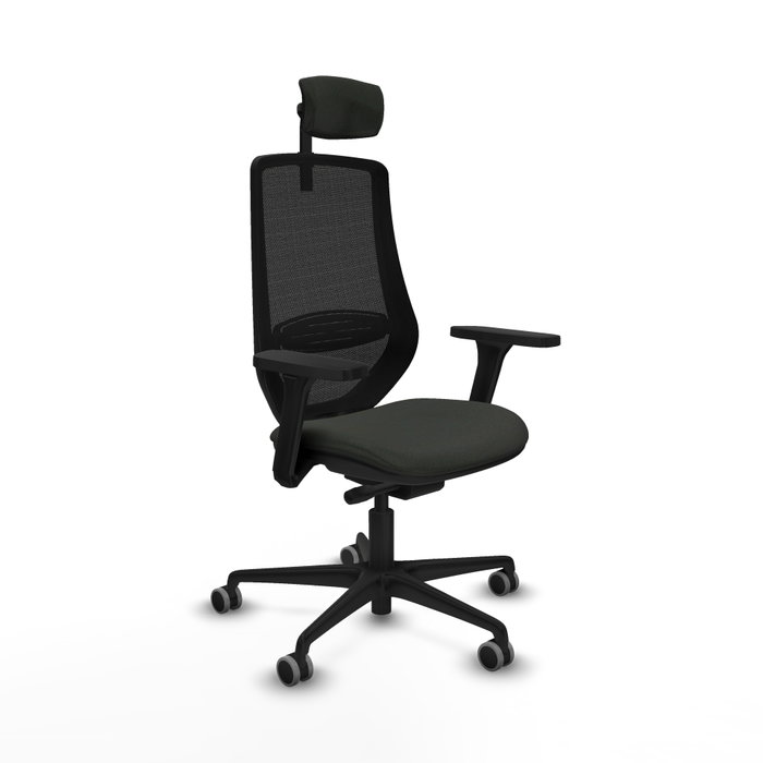 PIQUERAS Y CRESPO Silla de oficina Mardos con mecanismo Sincro/Traslack Negra PIQUERAS Y CRESPO Silla de oficina Mardos con mecanismo Sincro/Traslack Negra