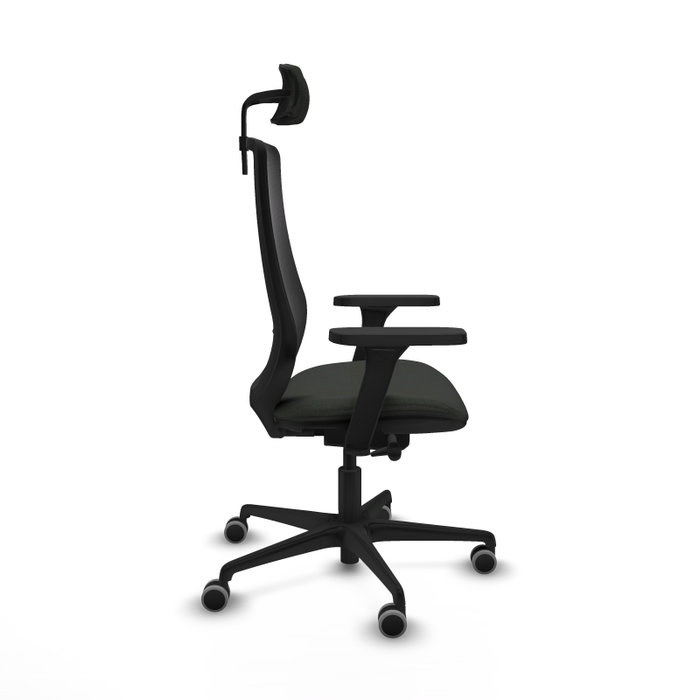 PIQUERAS Y CRESPO Silla de oficina Mardos con mecanismo Sincro/Traslack Negra PIQUERAS Y CRESPO Silla de oficina Mardos con mecanismo Sincro/Traslack Negra