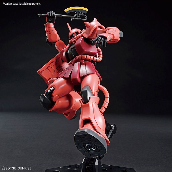 BANDAI HOBBY Maqueta HG 1/144 MS-06S Zaku II Char Aznable Custom