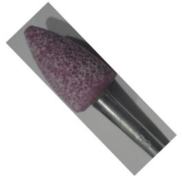 CABALLITO Muela Especial A12 17X32 C/Mango 6X40 Esférica para Pulir Vidrio, Cerámica y Metales, Afilado de Herramientas