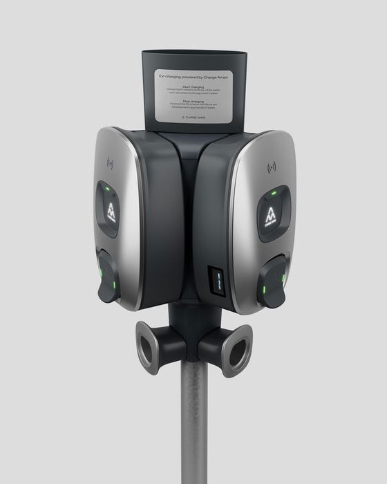 Charge Amps Placa Adhesiva para Soporte de Poste Charge Amps Dawn