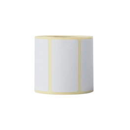 Brother Pack 12 Rollos de Etiquetas Térmicas Blancas 51 mm x 26 mm