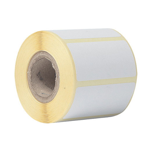 Brother Pack 12 Rollos de Etiquetas Térmicas Blancas 51 mm x 26 mm