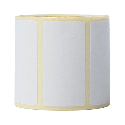 Brother Pack 12 Rollos de Etiquetas Térmicas Blancas 51 mm x 26 mm