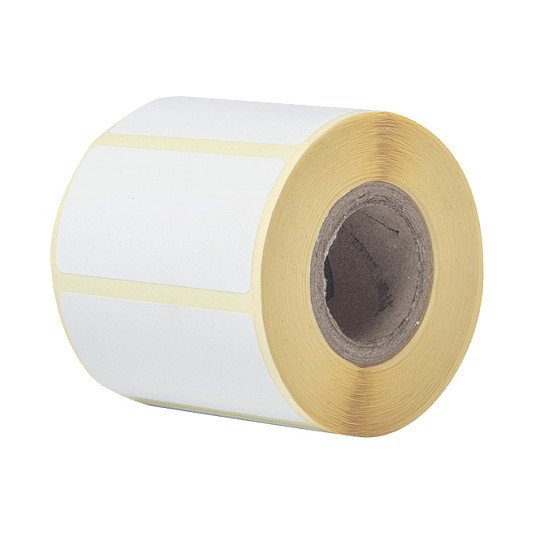 Brother Pack 12 Rollos de Etiquetas Térmicas Blancas 51 mm x 26 mm