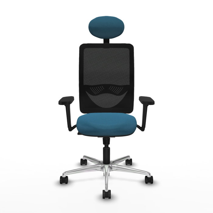 PIQUERAS Y CRESPO Silla de Oficina Zulema con Mecanismo Sincro, Verde Petróleo y Negro PIQUERAS Y CRESPO Silla de Oficina Zulema con Mecanismo Sincro, Verde Petróleo y Negro