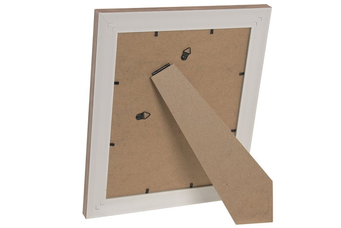 DKD Home Decor Marco de Foto 20X25 Urban Beige Natural Ps Cristal 26 x 31 x 1.7 cm